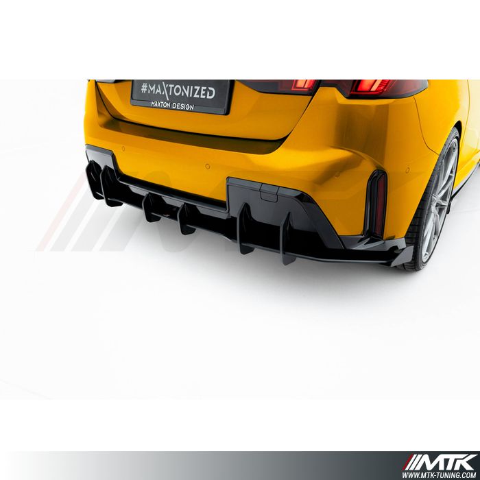 Diffuseur Maxton Street Pro + Flaps BMW Serie 1 F70 Pack-M 2024
